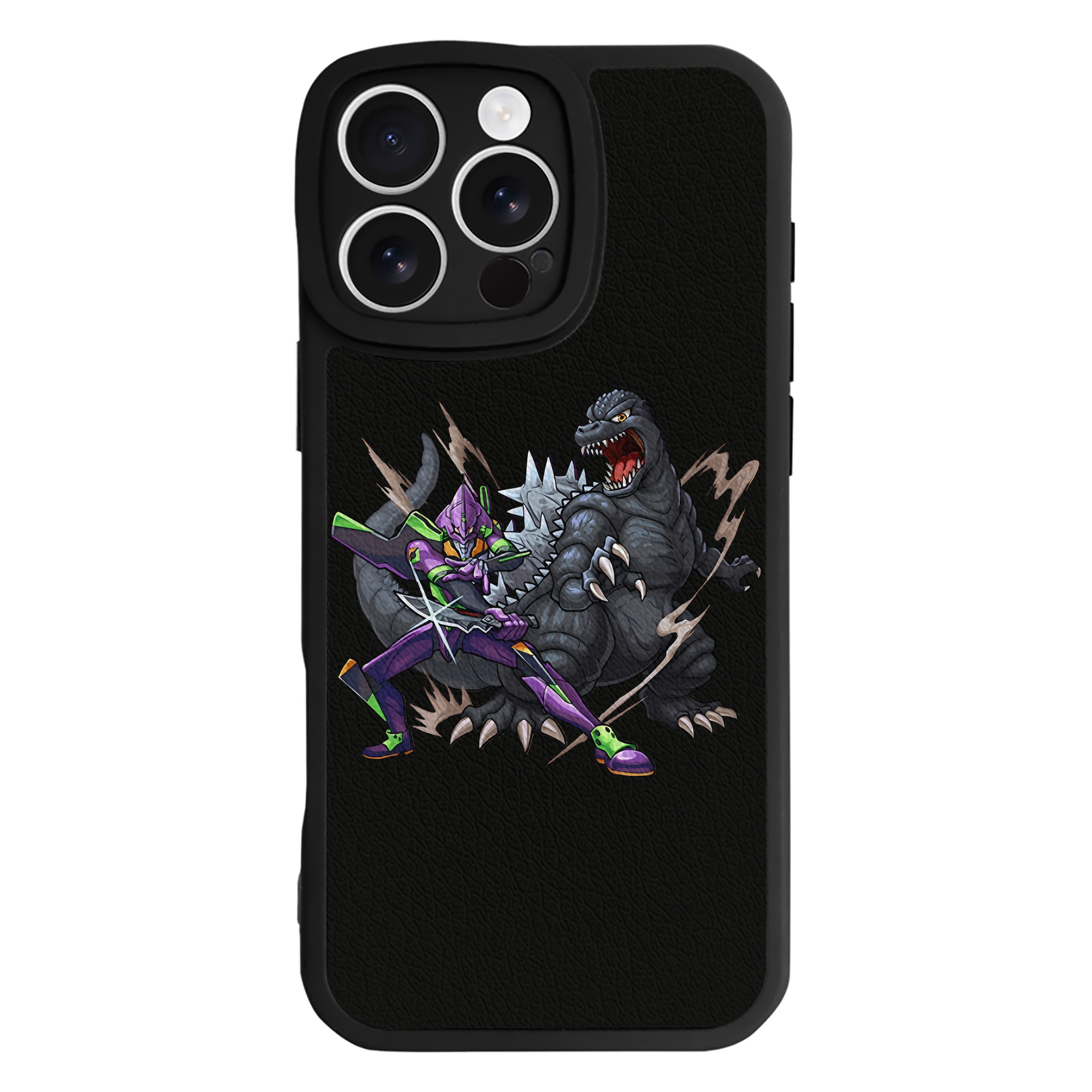 （画像用） EVA 新世紀エヴァンゲリオン 【iPhone 16シリーズ対応】シリコンスマホケース（レザー調） 材質：シリコン